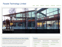 Tablet Screenshot of facadetech.ie